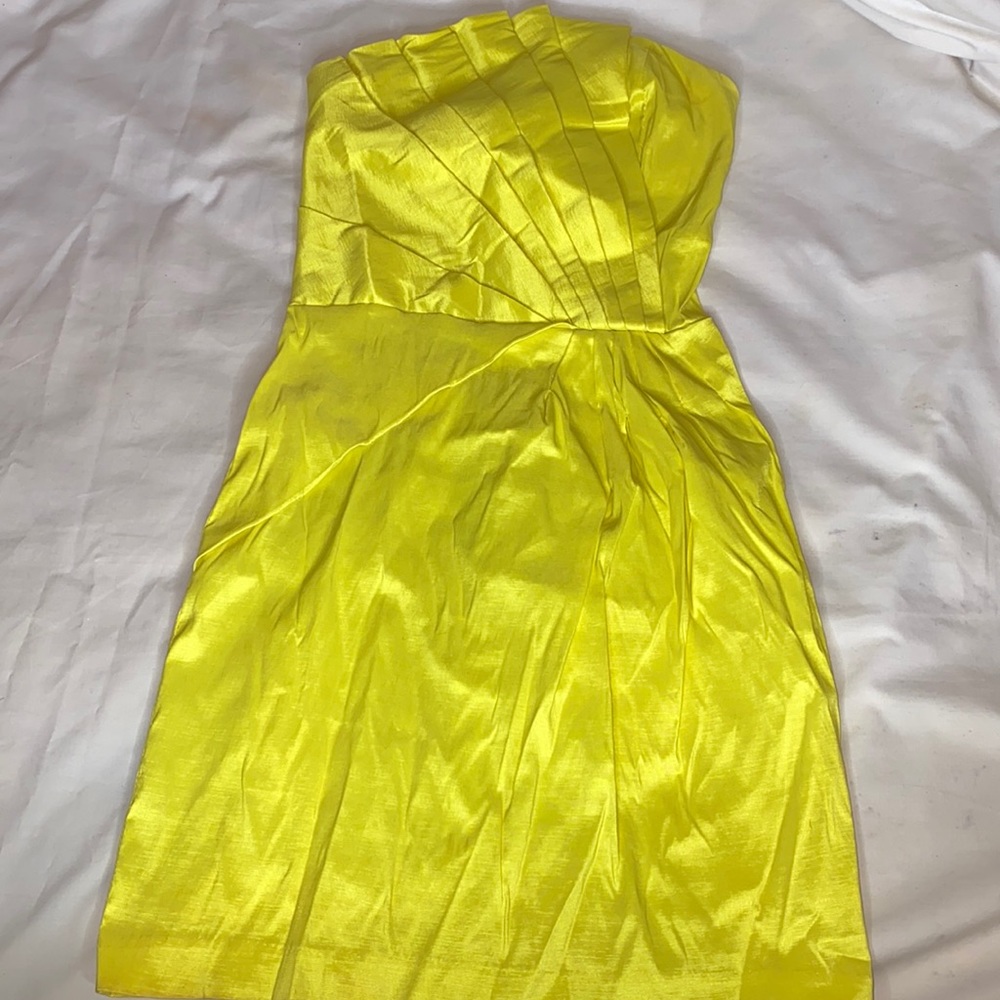 Yellow summer dress